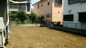 昭島市　木造2階建て住宅縁切り手壊し解体3