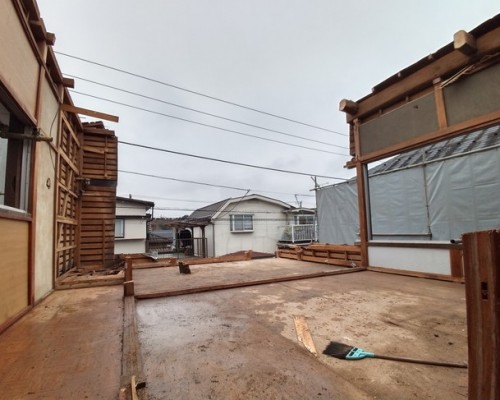 東京都　青梅市　木造住宅　一部手作業　解体工事