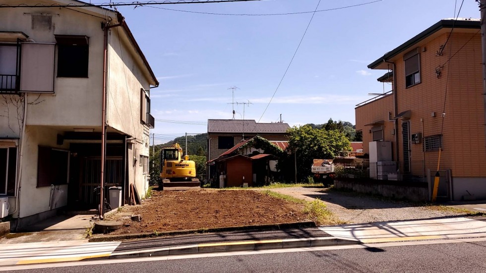 青梅市　木造住宅解体・地中埋設除去工事