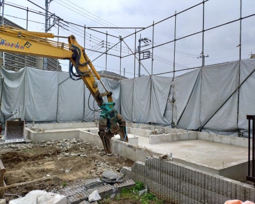 日野市　木造住宅解体工事