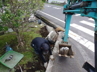 子安町　外構工事 (2)