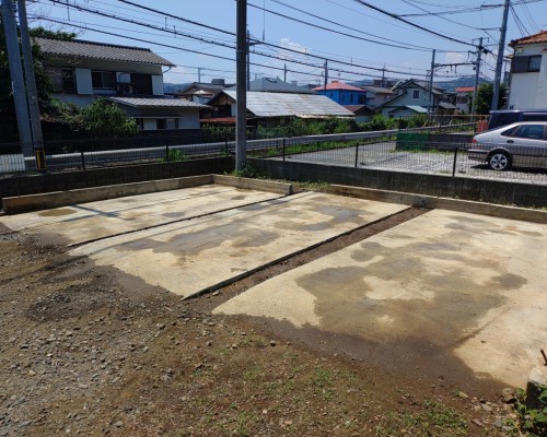 青梅市　木造　車庫解体工事