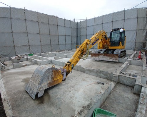 東大和市　木造アパート　解体工事
