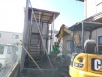 八王子市　軽量鉄骨造　プレハブ　解体工事