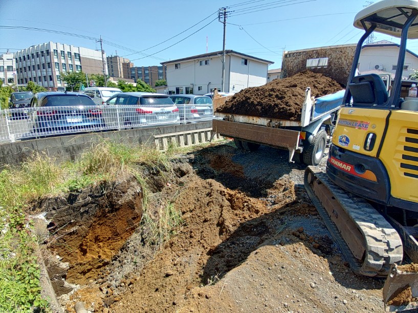 昭島市 駐車場フェンス撤去工事 昭島市 駐車場フェンス撤去工事