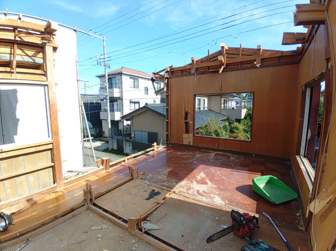 神奈川県 相模原市 木造住宅 解体工事 神奈川県 相模原市 木造住宅 解体工事