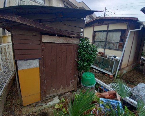 東京都　中野区　建物解体　不用品撤去工事