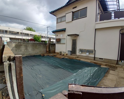 東京都　三鷹市　木造住宅解体手壊し解体